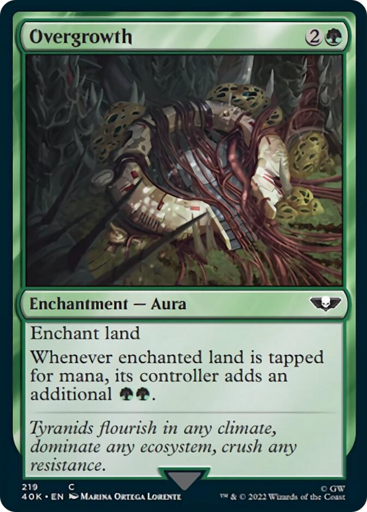 Overgrowth (Surge Foil) [Warhammer 40,000] | Pegasus Games WI