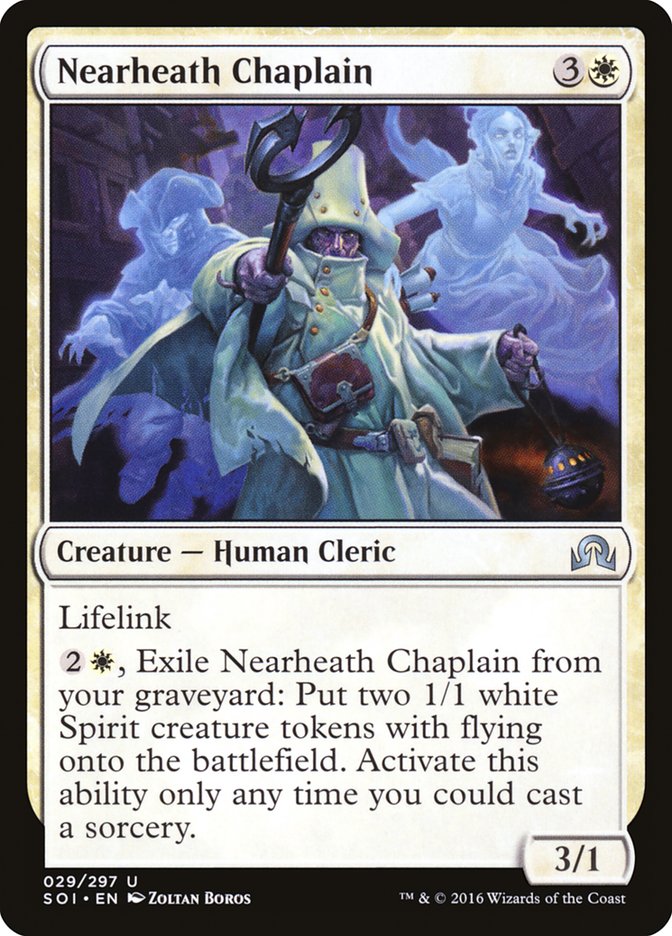 Nearheath Chaplain [Shadows over Innistrad] | Pegasus Games WI