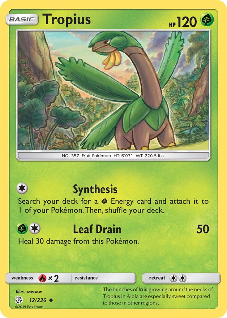 Tropius (12/236) [Sun & Moon: Cosmic Eclipse] | Pegasus Games WI