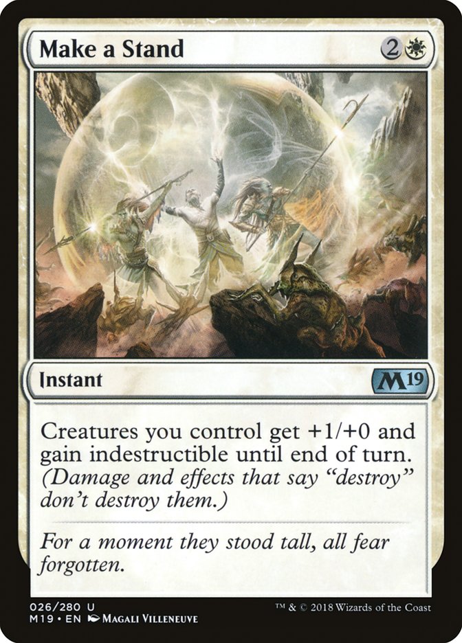Make a Stand [Core Set 2019] | Pegasus Games WI