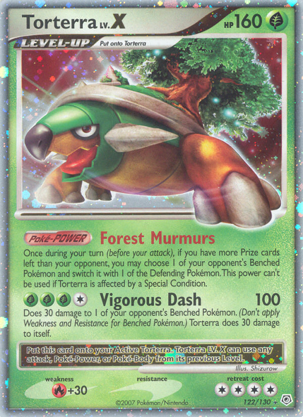 Torterra LV.X (122/130) [Diamond & Pearl: Base Set] | Pegasus Games WI