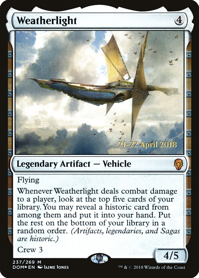 Weatherlight [Dominaria Prerelease Promos] | Pegasus Games WI