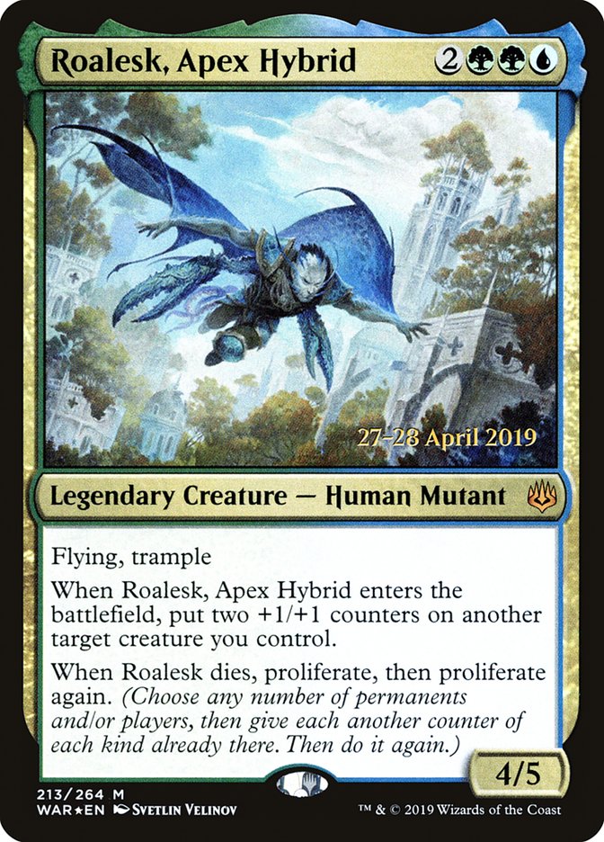 Roalesk, Apex Hybrid [War of the Spark Prerelease Promos] | Pegasus Games WI