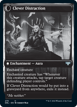 Distracting Geist // Clever Distraction [Innistrad: Double Feature] | Pegasus Games WI