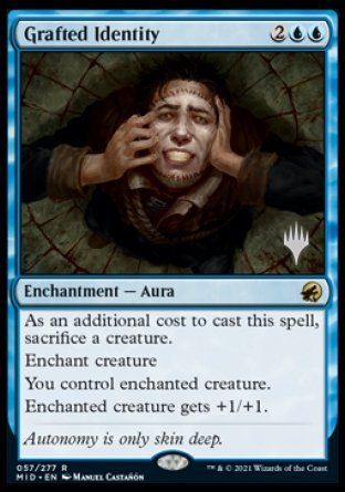 Grafted Identity (Promo Pack) [Innistrad: Midnight Hunt Promos] | Pegasus Games WI