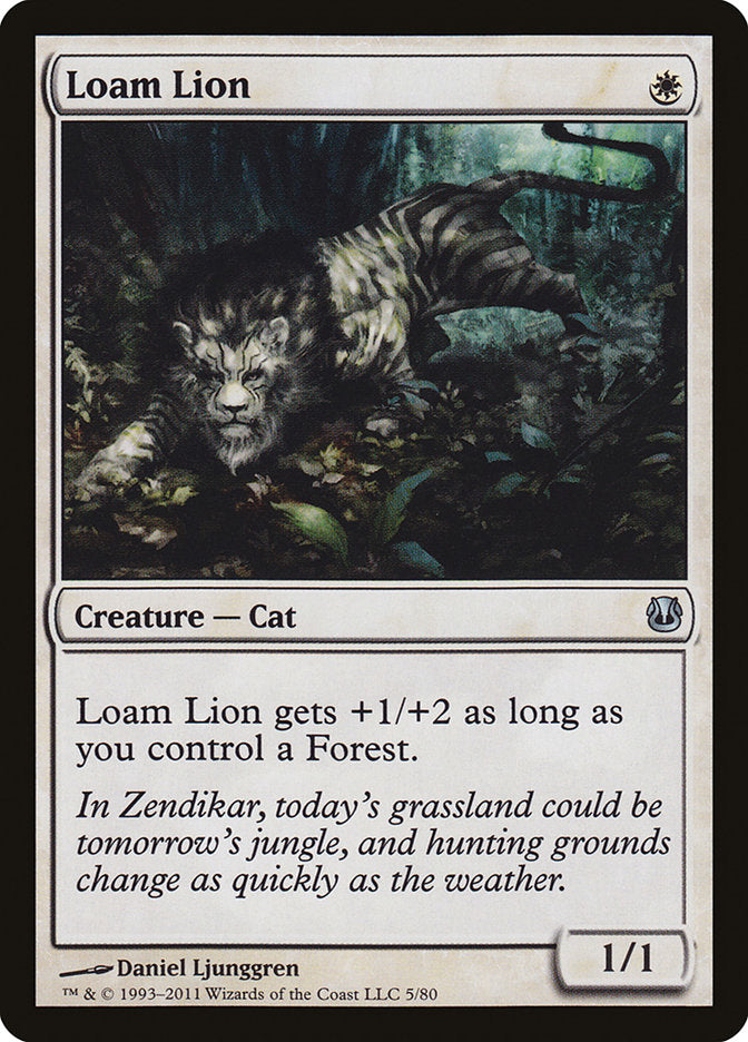 Loam Lion [Duel Decks: Ajani vs. Nicol Bolas] | Pegasus Games WI