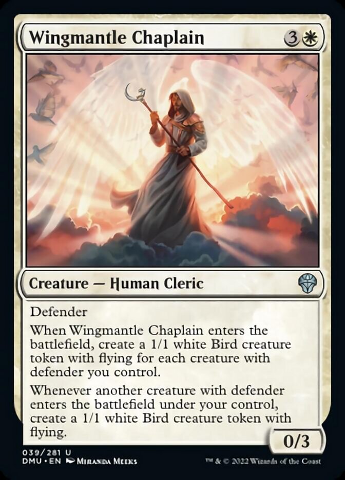 Wingmantle Chaplain [Dominaria United] | Pegasus Games WI