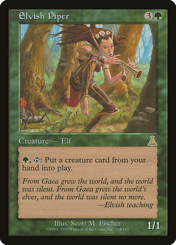 Elvish Piper [Urza's Destiny] | Pegasus Games WI