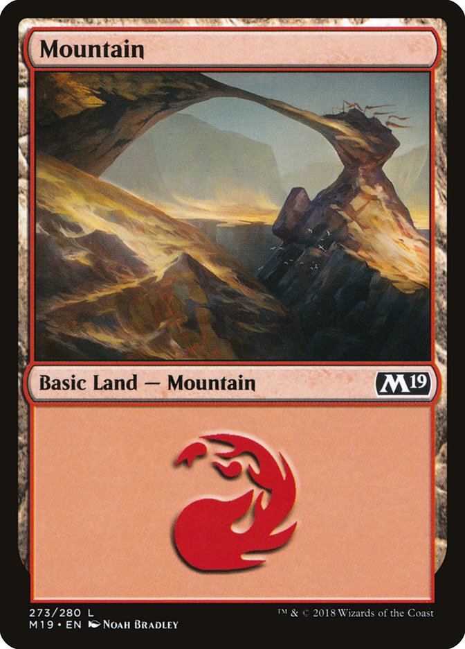 Mountain (273) [Core Set 2019] | Pegasus Games WI