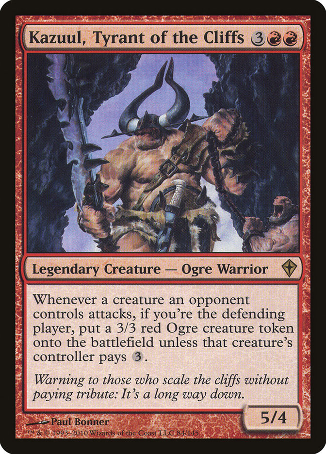 Kazuul, Tyrant of the Cliffs [Worldwake] | Pegasus Games WI