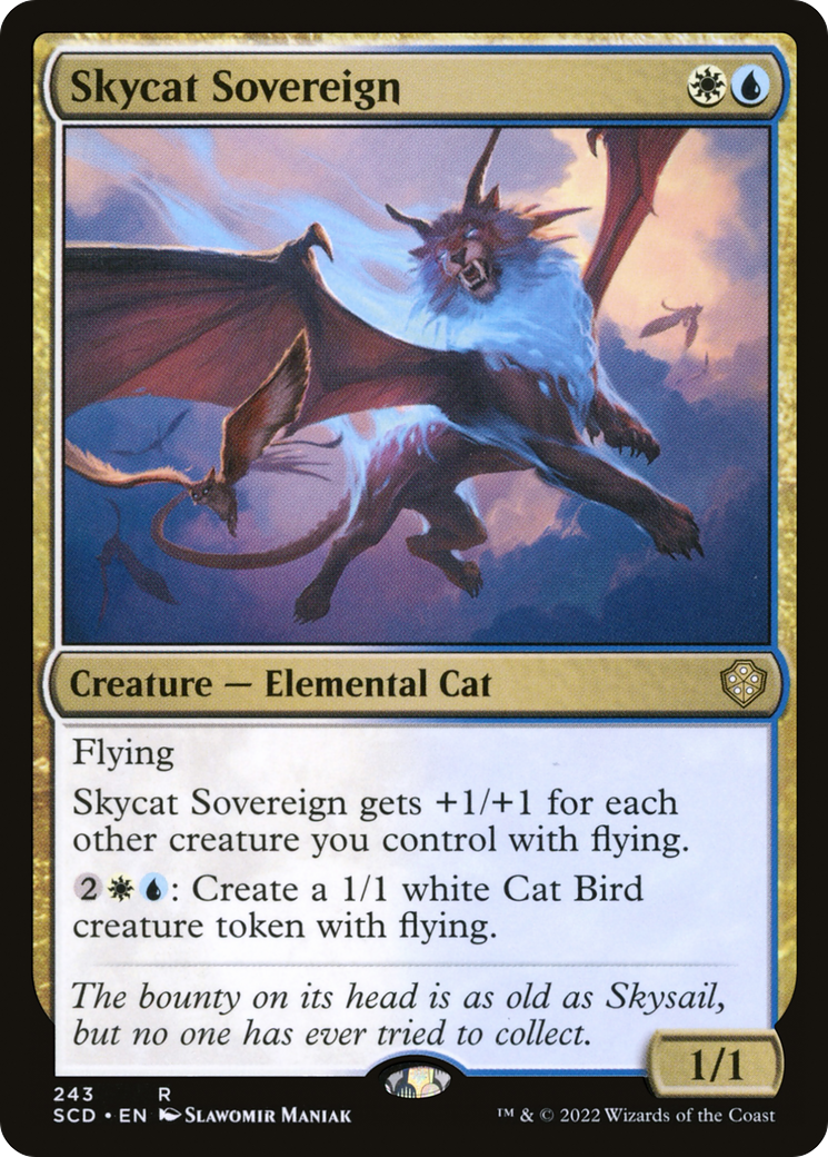 Skycat Sovereign [Starter Commander Decks] | Pegasus Games WI