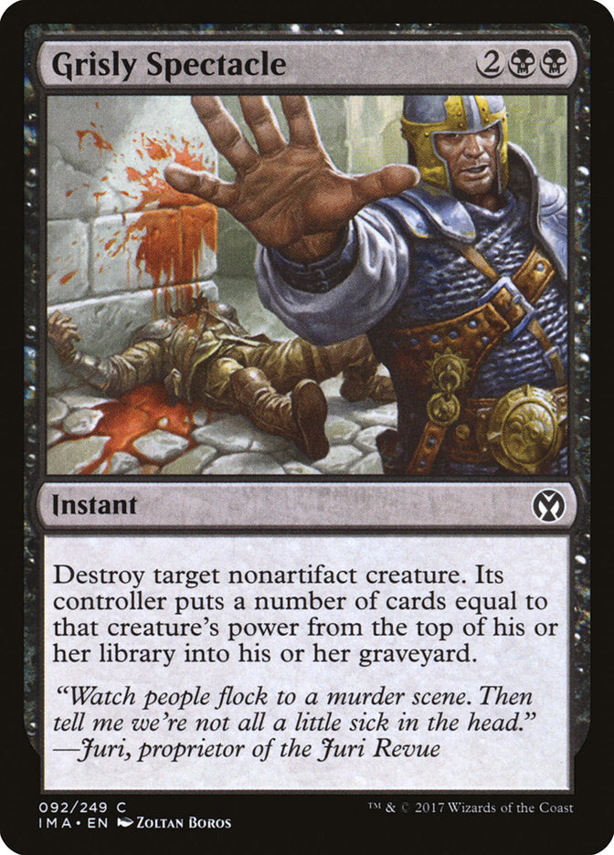 Grisly Spectacle [Iconic Masters] | Pegasus Games WI