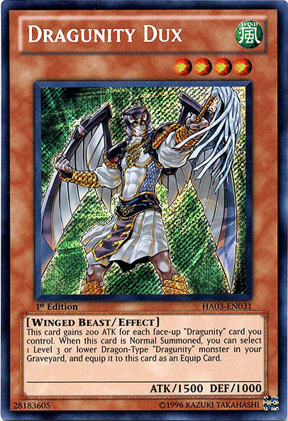 Dragunity Dux [HA03-EN031] Secret Rare | Pegasus Games WI