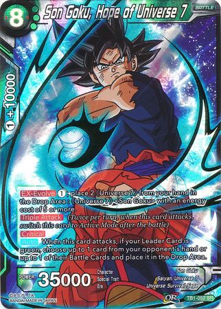 Son Goku, Hope of Universe 7 [TB1-052] | Pegasus Games WI