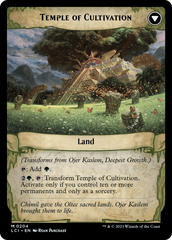 Ojer Kaslem, Deepest Growth // Temple of Cultivation [The Lost Caverns of Ixalan Prerelease Cards] | Pegasus Games WI
