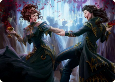 Falkenrath Celebrants 1 Art Card [Innistrad: Crimson Vow Art Series] | Pegasus Games WI