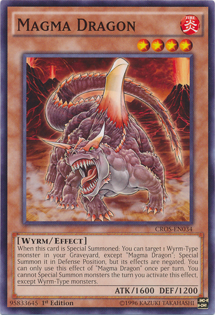 Magma Dragon [CROS-EN034] Common | Pegasus Games WI