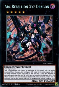 Arc Rebellion Xyz Dragon [PHRA-EN041] Secret Rare | Pegasus Games WI