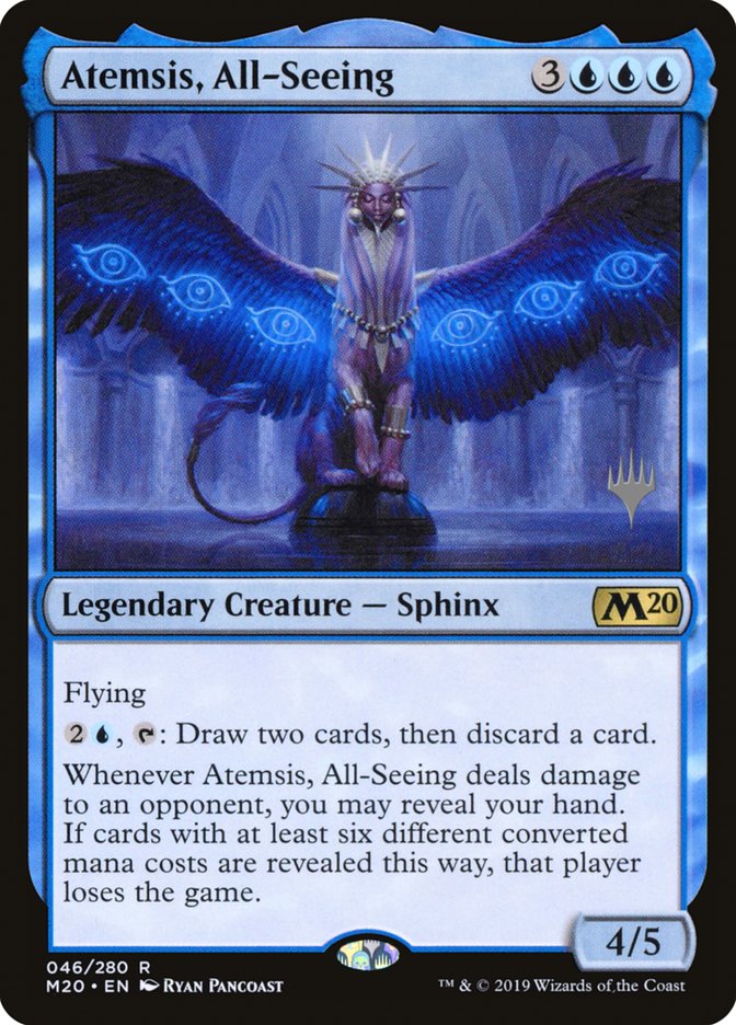 Atemsis, All-Seeing (Promo Pack) [Core Set 2020 Promos] | Pegasus Games WI