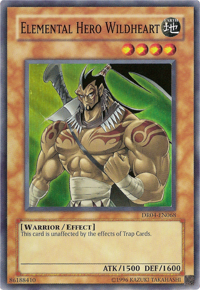 Elemental Hero Wildheart [DR04-EN068] Super Rare | Pegasus Games WI