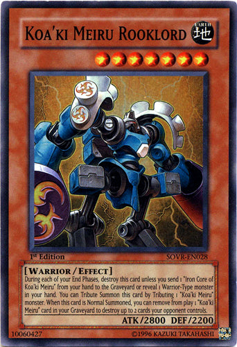 Koa'ki Meiru Rooklord [SOVR-EN028] Super Rare | Pegasus Games WI