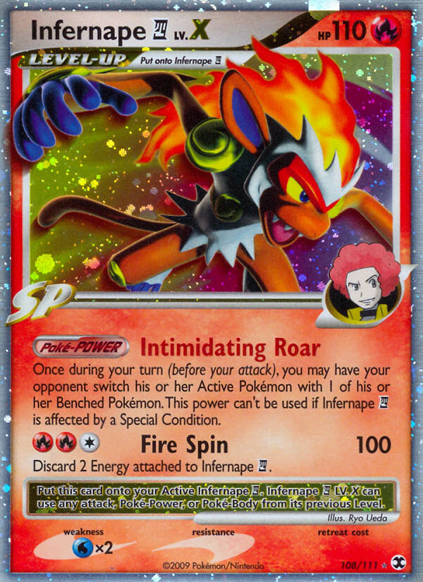 Infernape LV.X (108/111) [Platinum: Rising Rivals] | Pegasus Games WI