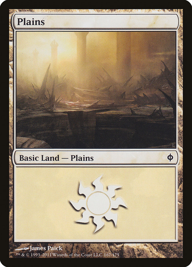 Plains (167) [New Phyrexia] | Pegasus Games WI