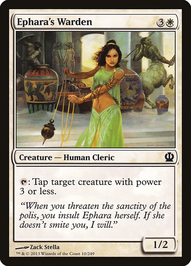 Ephara's Warden [Theros] | Pegasus Games WI