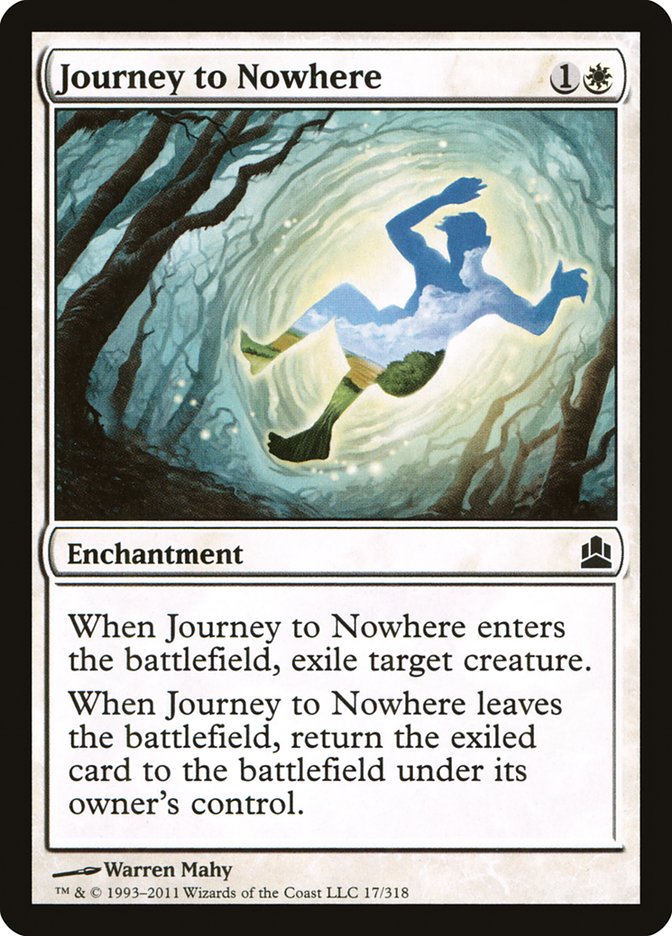 Journey to Nowhere [Commander 2011] | Pegasus Games WI