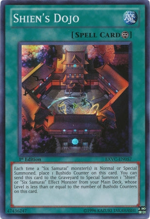 Shien's Dojo [EXVC-EN057] Super Rare | Pegasus Games WI
