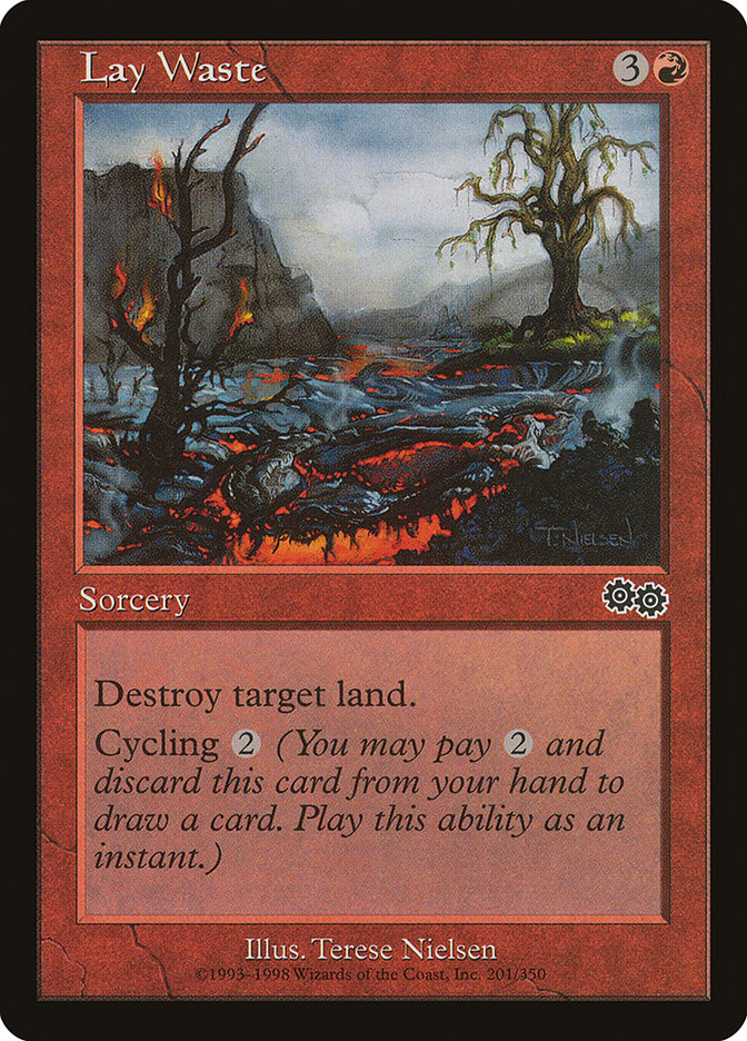 Lay Waste [Urza's Saga] | Pegasus Games WI