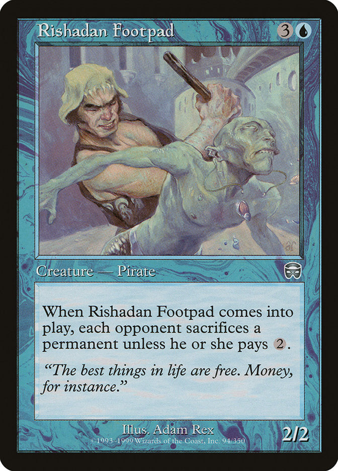 Rishadan Footpad [Mercadian Masques] | Pegasus Games WI