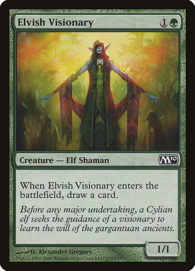 Elvish Visionary [Magic 2010] | Pegasus Games WI