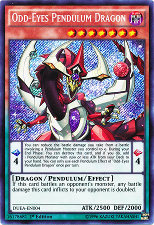 Odd-Eyes Pendulum Dragon [DUEA-EN004] Secret Rare | Pegasus Games WI