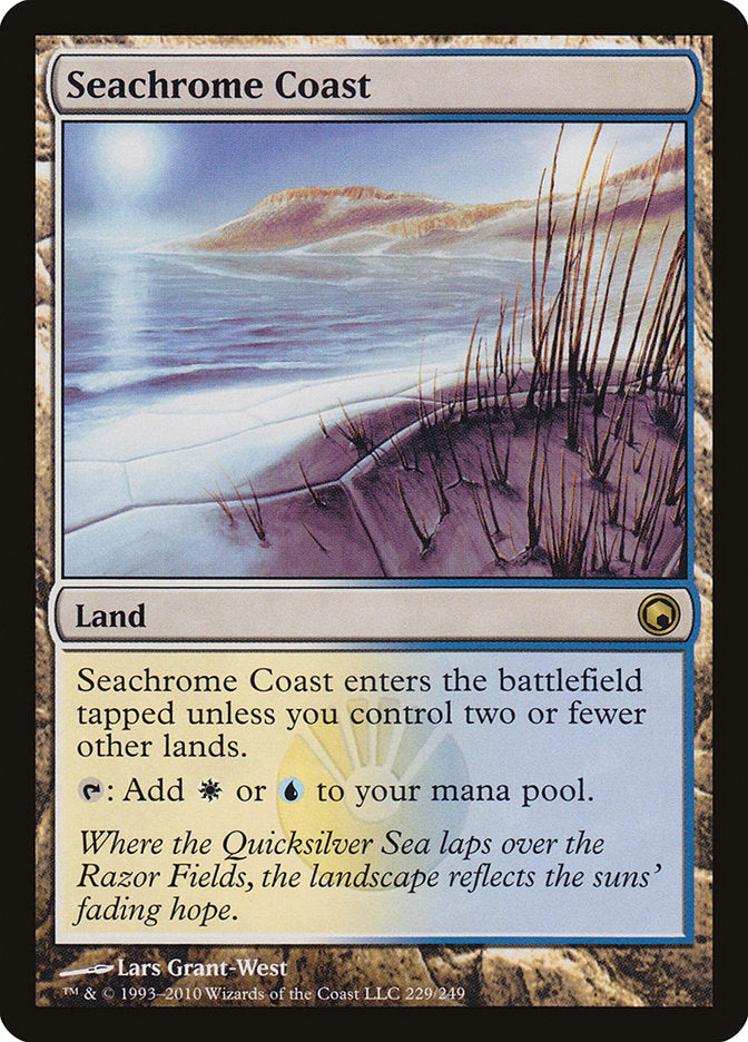 Seachrome Coast [Scars of Mirrodin] | Pegasus Games WI