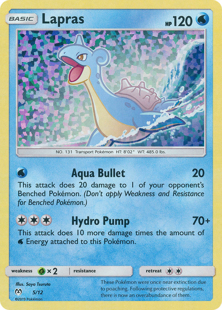 Lapras (5/12) [McDonald's Promos: 2019 Collection] | Pegasus Games WI