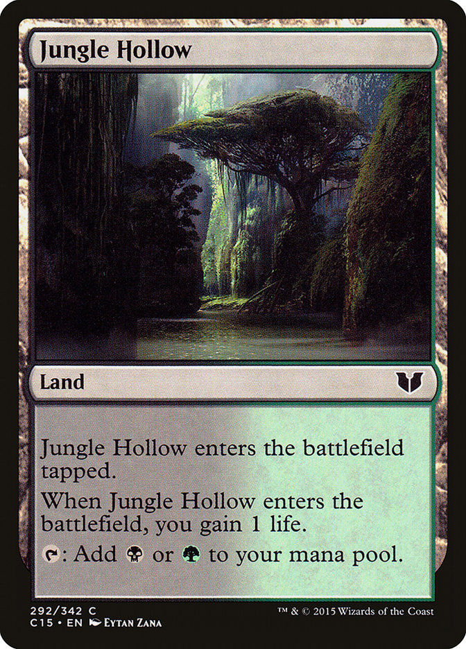 Jungle Hollow [Commander 2015] | Pegasus Games WI