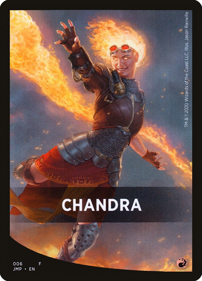 Chandra Theme Card [Jumpstart Front Cards] | Pegasus Games WI