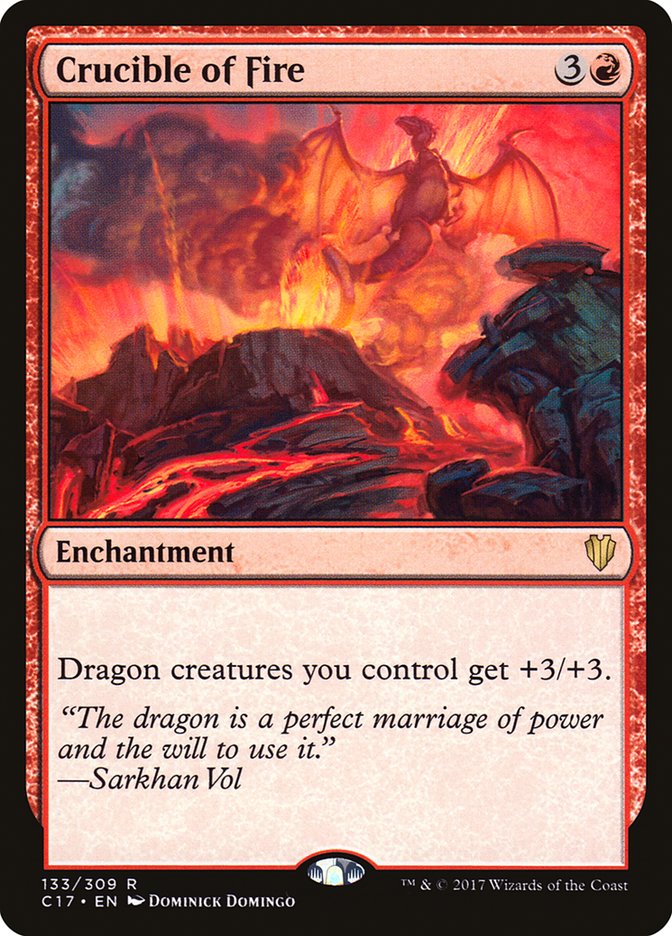 Crucible of Fire [Commander 2017] | Pegasus Games WI