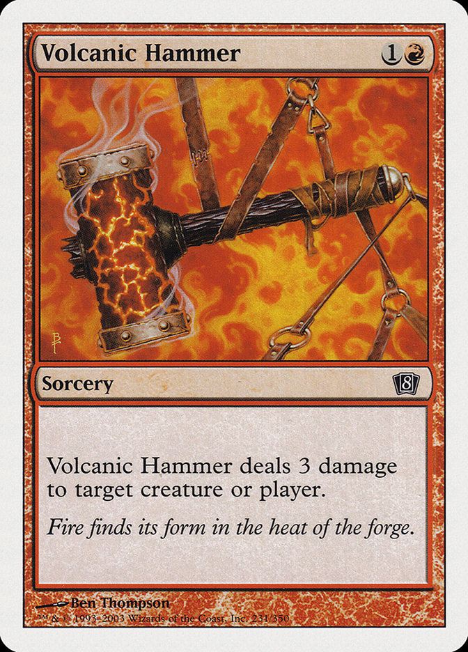 Volcanic Hammer [Eighth Edition] | Pegasus Games WI