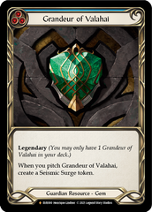 Grandeur of Valahai [EVR000] (Everfest)  1st Edition Cold Foil | Pegasus Games WI