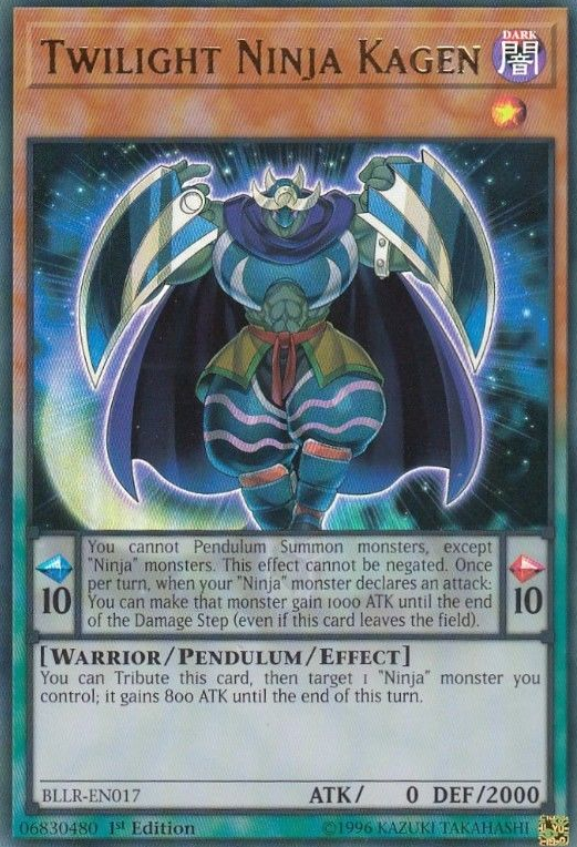 Twilight Ninja Kagen [BLLR-EN017] Ultra Rare | Pegasus Games WI