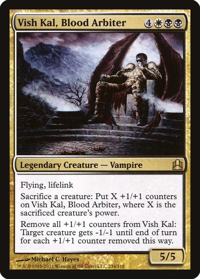 Vish Kal, Blood Arbiter [Commander 2011] | Pegasus Games WI