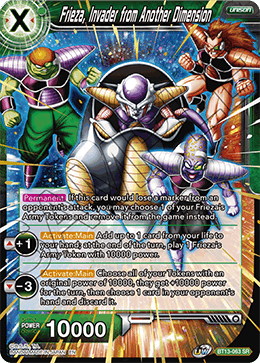 Frieza, Invader from Another Dimension (Super Rare) [BT13-063] | Pegasus Games WI