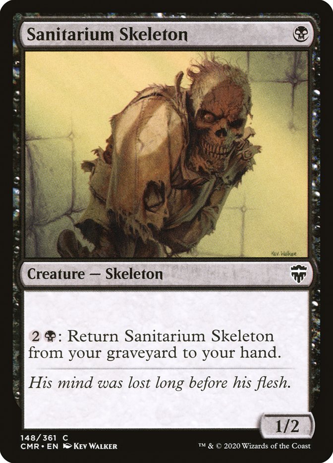 Sanitarium Skeleton [Commander Legends] | Pegasus Games WI