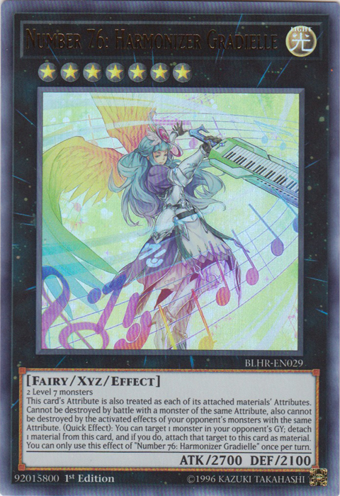 Number 76: Harmonizer Gradielle [BLHR-EN029] Ultra Rare | Pegasus Games WI