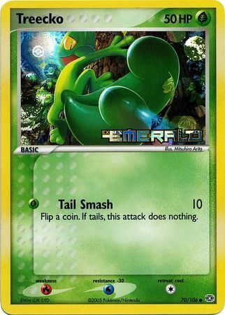 Treecko (70/106) (Stamped) [EX: Emerald] | Pegasus Games WI