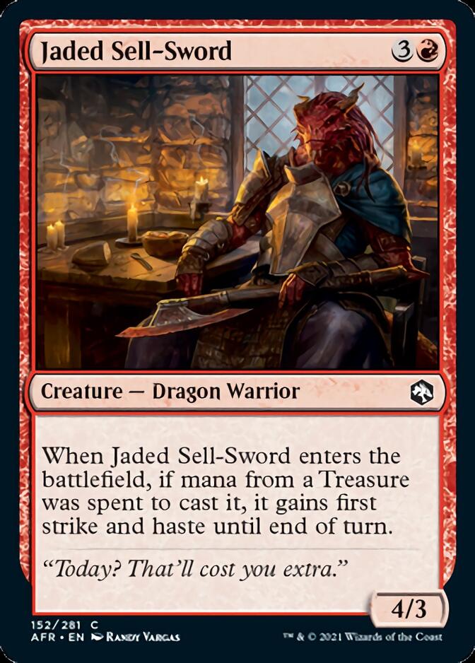 Jaded Sell-Sword [Dungeons & Dragons: Adventures in the Forgotten Realms] | Pegasus Games WI