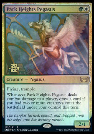 Park Heights Pegasus [Streets of New Capenna Prerelease Promos] | Pegasus Games WI
