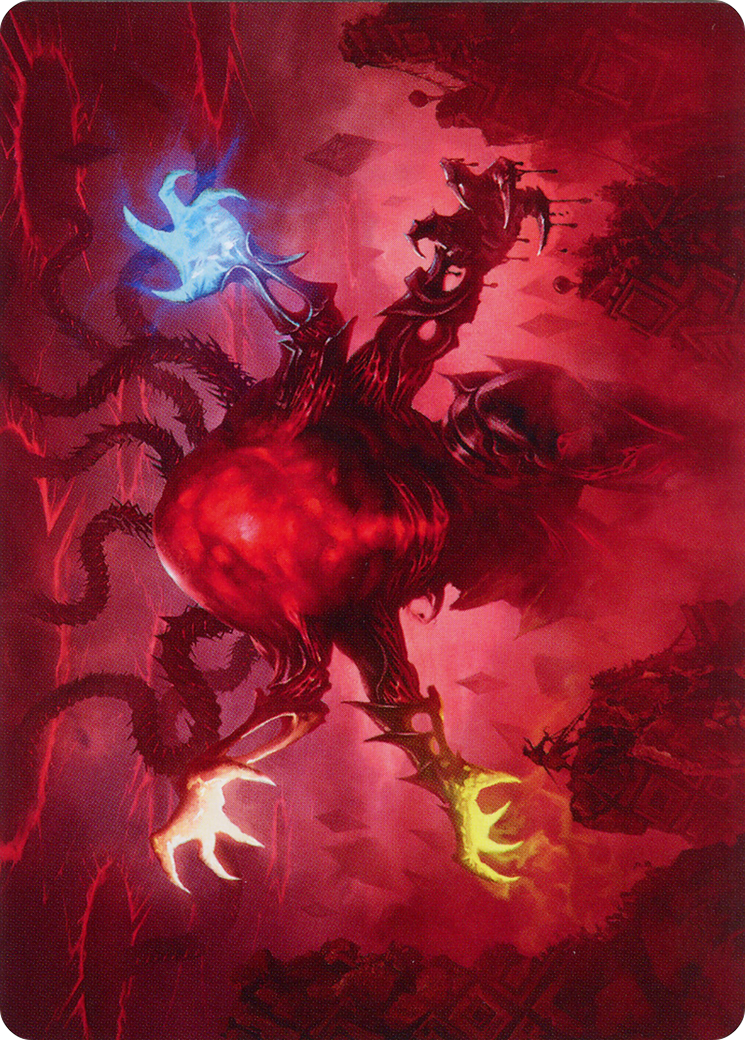 Omnath, Locus of All Art Card (51) [March of the Machine Art Series] | Pegasus Games WI